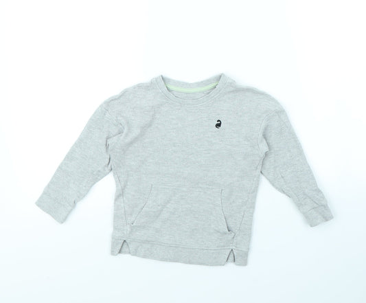George Boys Grey   Pullover Jumper Size 4 Years