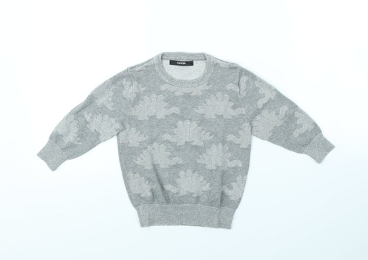 George Boys Grey   Pullover Jumper Size 2 Years
