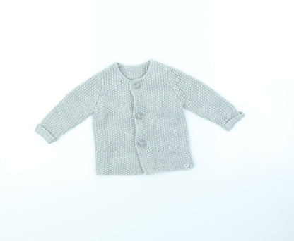 George Boys Grey   Jacket  Size 3-6 Months