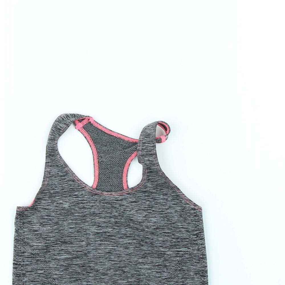 Primark Girls Grey   Cropped Tank Size 7 Years