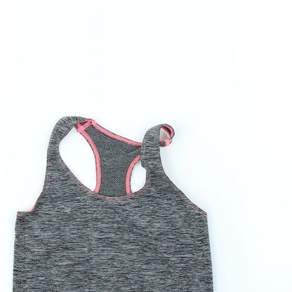Primark Girls Grey   Cropped Tank Size 7 Years