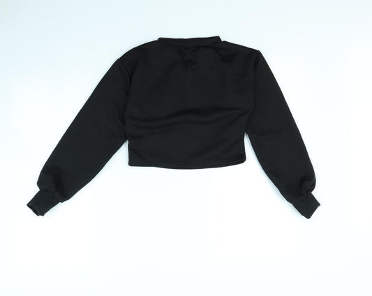 pretty little thing Womens Black   Pullover Jumper Size 2