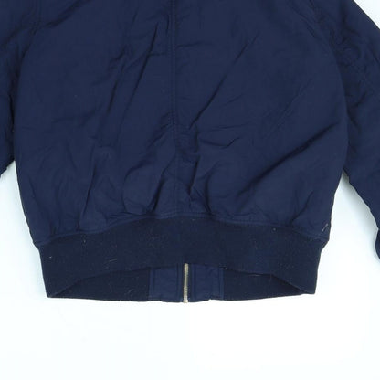 Womens UK Size 12 Atmosphere Blue Rain Coat