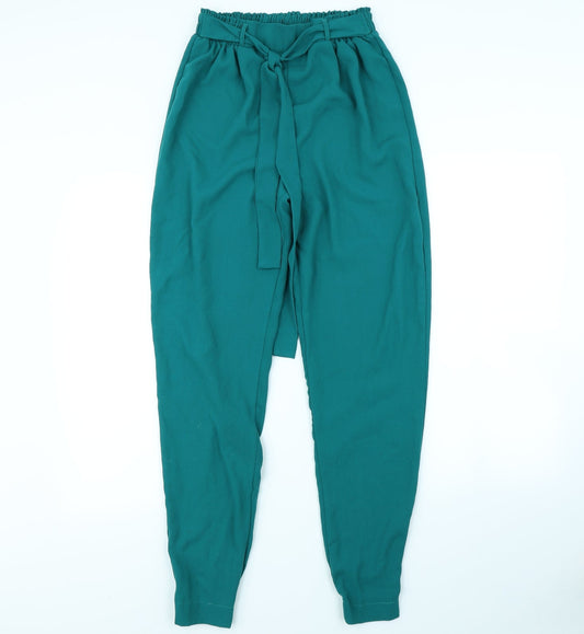 Studio Womens Green   Dress Pants Trousers Size 8 L28 in