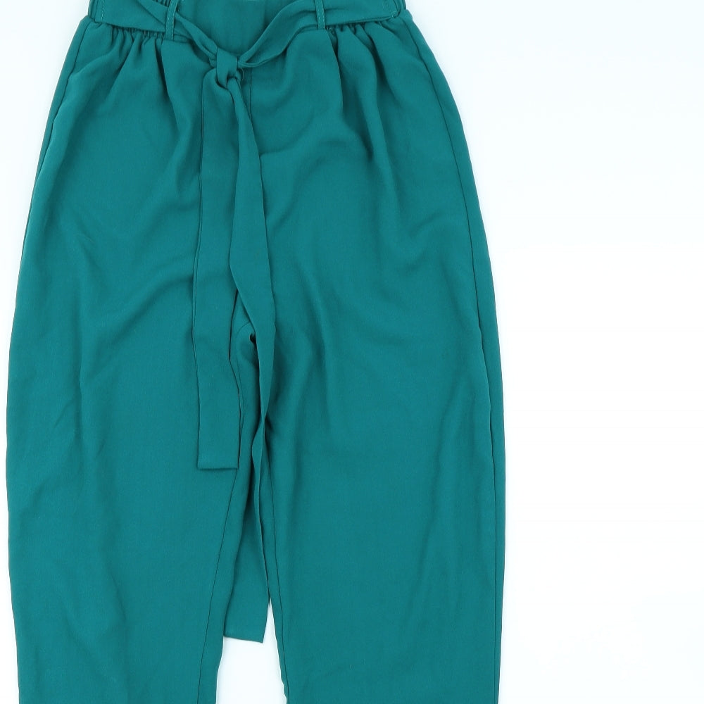 Studio Womens Green   Dress Pants Trousers Size 8 L28 in