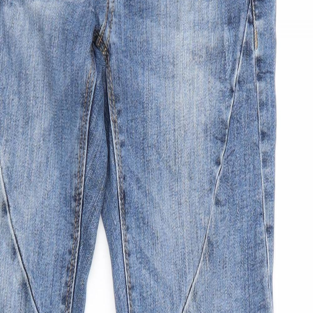 Detriot Womens Blue  Denim Straight Jeans Size 26 in L25 in