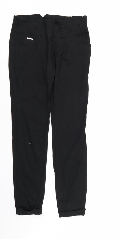 Vi Miss Womens Black   Trousers  Size L L31 in