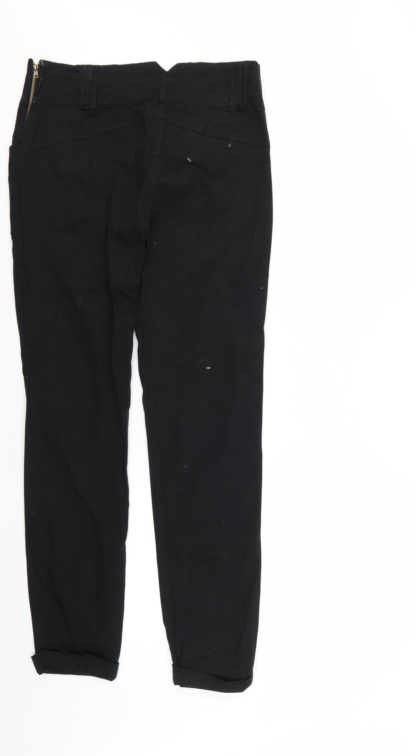 Vi Miss Womens Black   Trousers  Size L L31 in