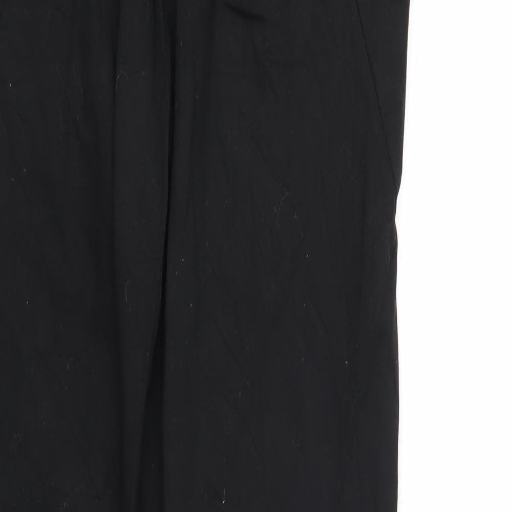 Vi Miss Womens Black   Trousers  Size L L31 in