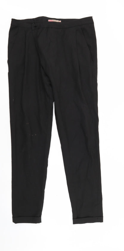 Saint Tropez Womens Black   Trousers  Size 12 L30 in