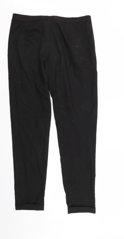 Saint Tropez Womens Black   Trousers  Size 12 L30 in