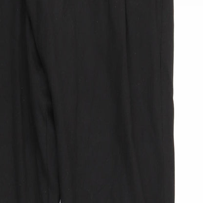 Saint Tropez Womens Black   Trousers  Size 12 L30 in