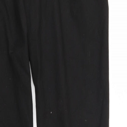Saint Tropez Womens Black   Trousers  Size 12 L30 in