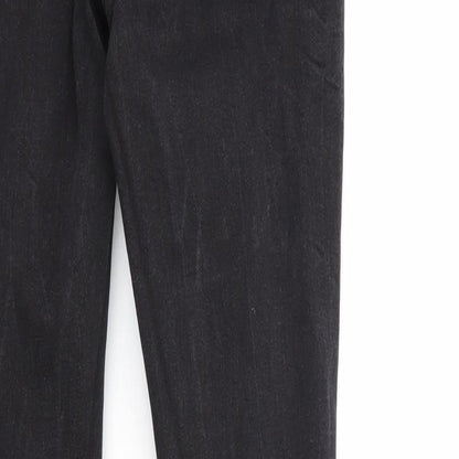 Sinner Womens Black  Denim Skinny Jeans Size 10 L29 in