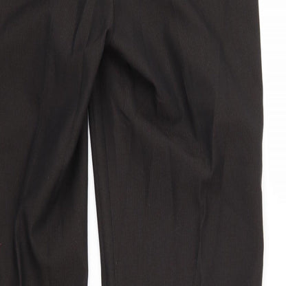 Womens UK Size 34 in NEXT Regular Fit  Brown Trousers