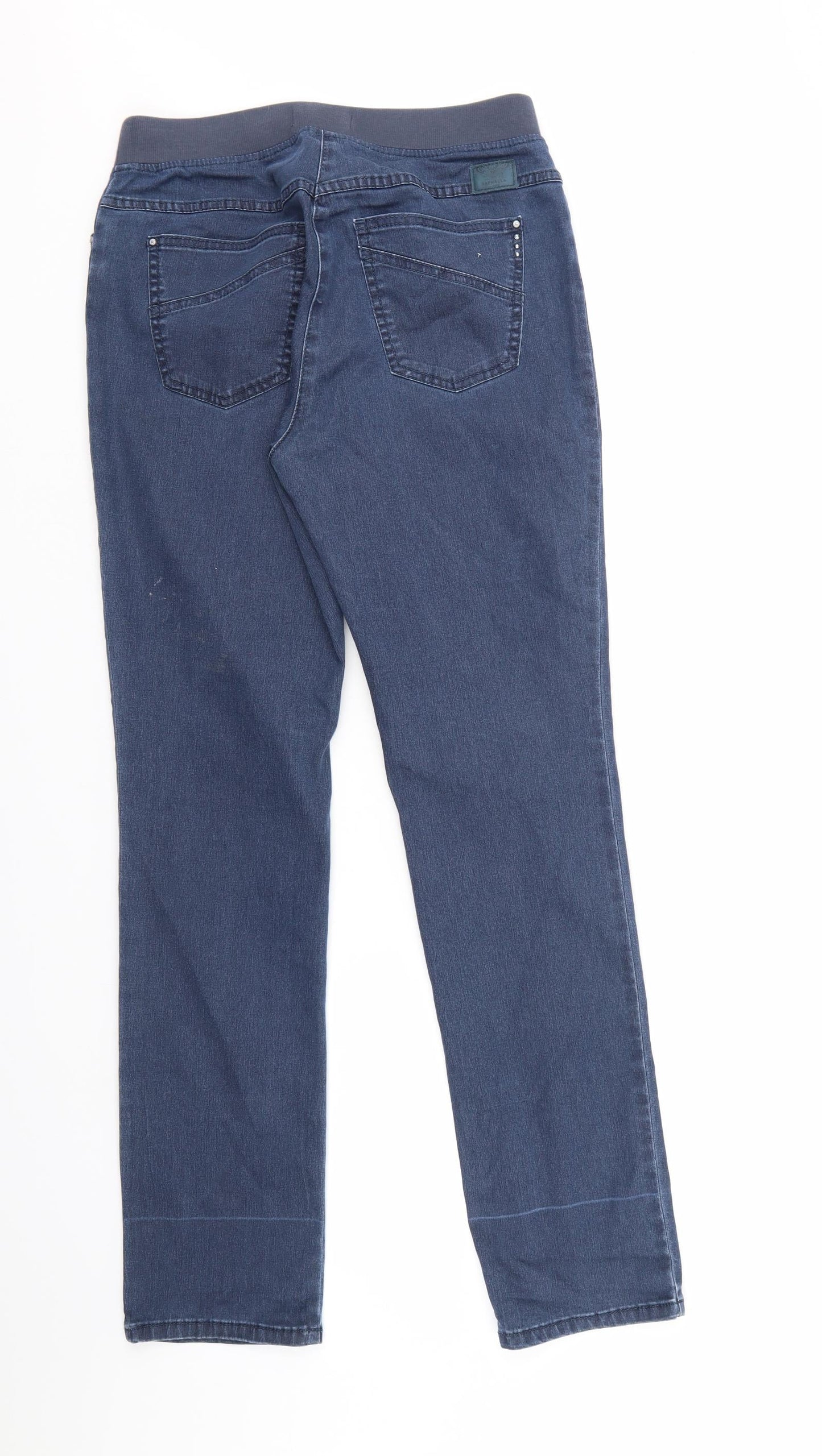 Raphaela Womens Blue  Denim Jegging Jeans Size 12 L31 in