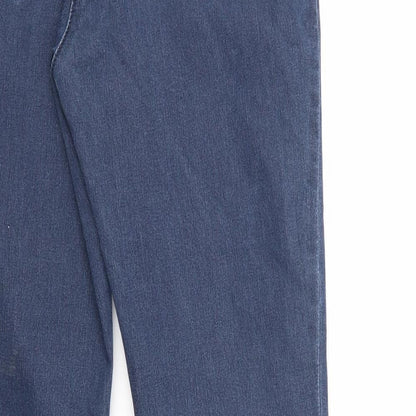 Raphaela Womens Blue  Denim Jegging Jeans Size 12 L31 in
