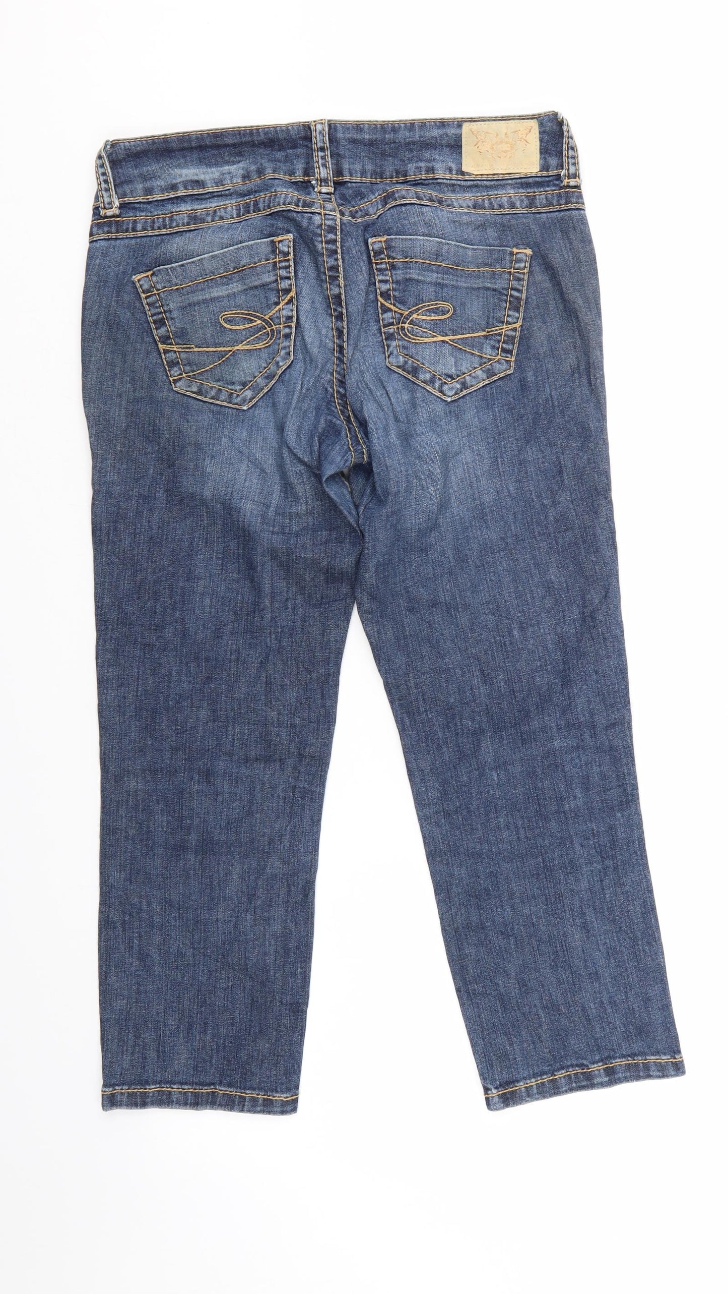 CDC Womens Blue  Denim Cropped Jeans Size 30 in L23 in