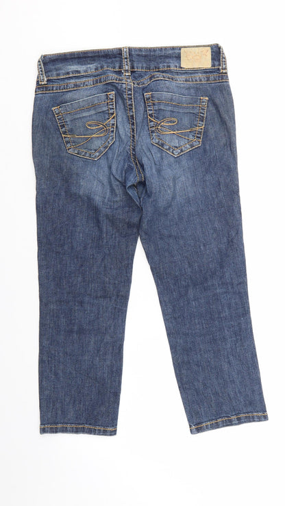 CDC Womens Blue  Denim Cropped Jeans Size 30 in L23 in