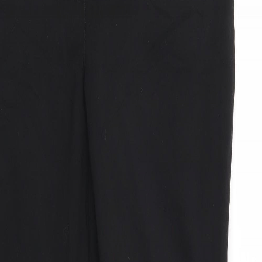 Alicia Womens Black   Trousers  Size 10 L29 in