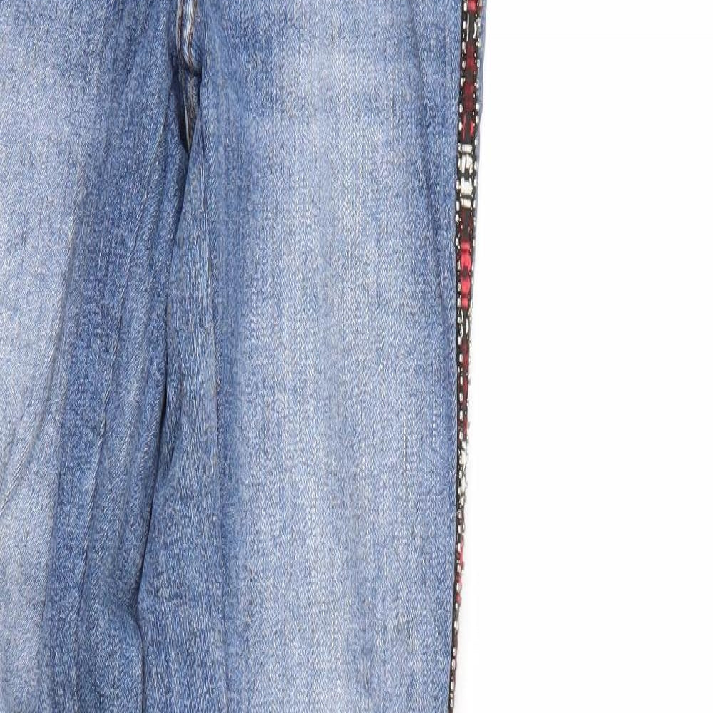 Zara Womens Blue  Denim Skinny Jeans Size 6 L29 in