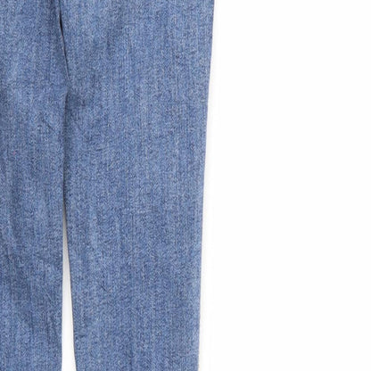 Zara Womens Blue  Denim Skinny Jeans Size 6 L29 in
