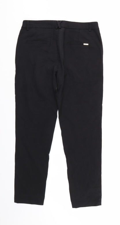 Freesia Womens Black  Denim Straight Jeans Size L L27 in