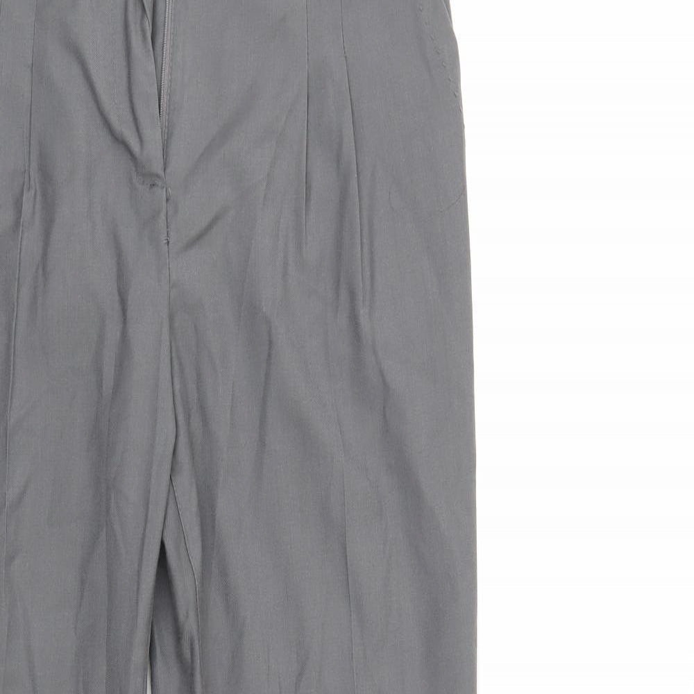Womens UK Size 8 H&M Regular Fit  Grey Trousers