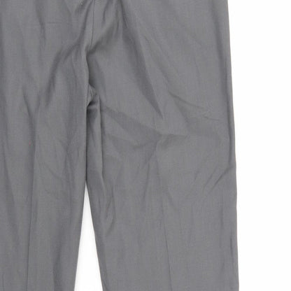 Womens UK Size 8 H&M Regular Fit  Grey Trousers