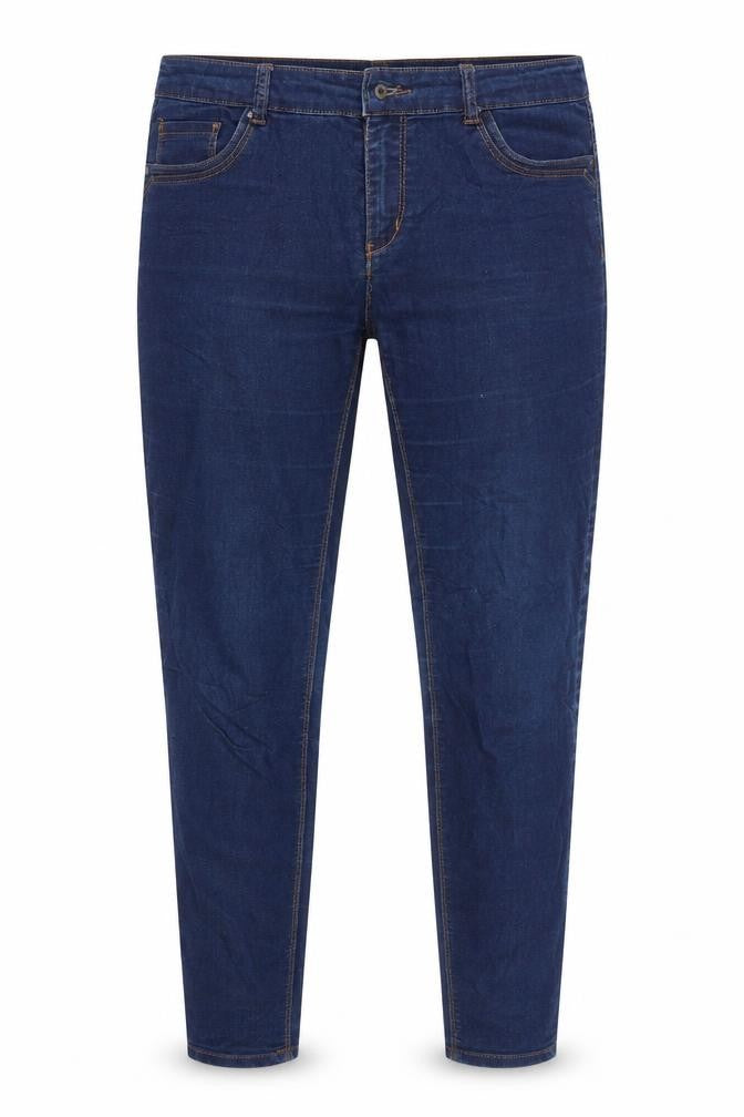 Womens UK Size 12 Yessica Regular Fit Tapered Blue Jeans