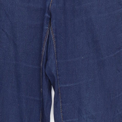 Yessica Womens Blue  Denim Tapered Jeans Size 12 L29 in