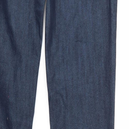 Made in Italy Mens Blue  Denim Straight Jeans Size 27 L32 in