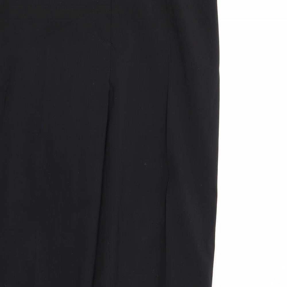 VIVIEN CARON Womens Black   Trousers  Size 12 L32 in
