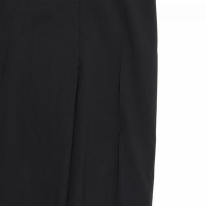 VIVIEN CARON Womens Black   Trousers  Size 12 L32 in