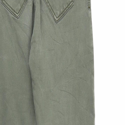 Bershka Womens Green  Denim Tapered Jeans Size 4 L27 in