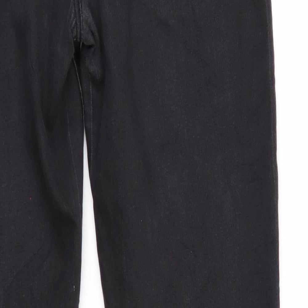 Womens UK Size 30 in Amisu Regular Fit Skinny Black Jeans
