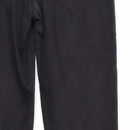 Womens UK Size 30 in Amisu Regular Fit Skinny Black Jeans