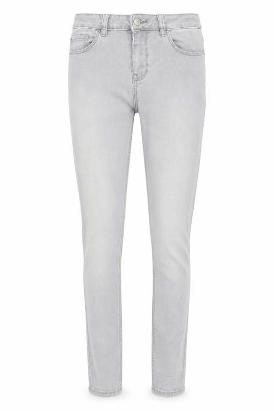 Womens UK Size 10 New Look Regular Fit Tapered Grey Jeans