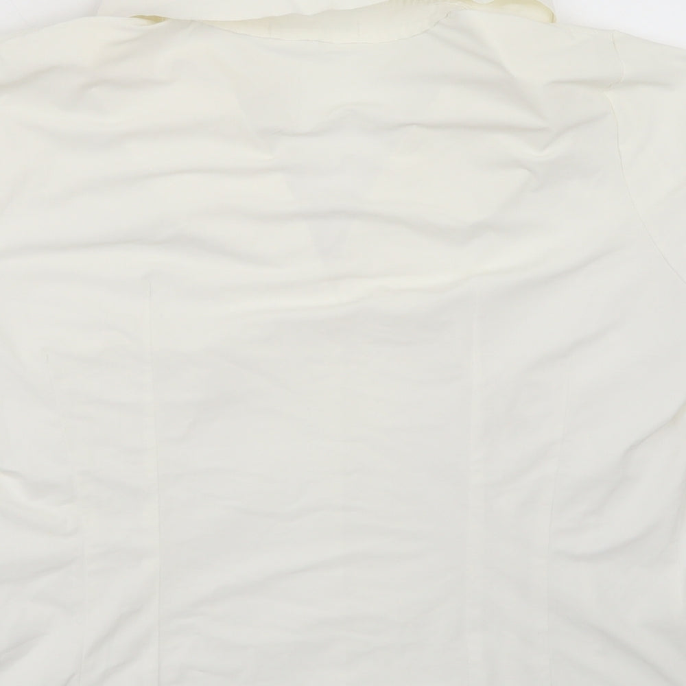 Womens UK Size 18 Marks and Spencer White Basic Blouse