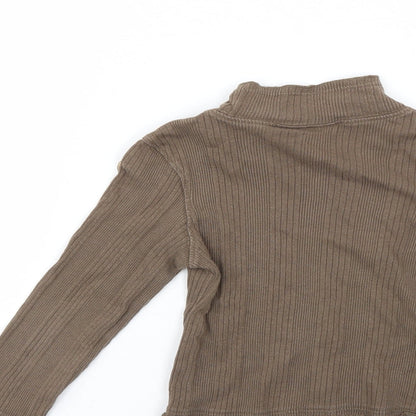 Catimini Girls Green   Pullover Jumper Size 4 Years  - Battleship green colour