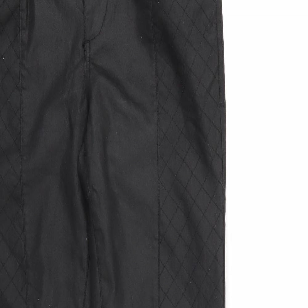 GKH Womens Black   Trousers  Size 8 L30 in