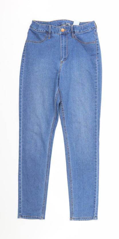 /denim Womens Blue  Denim Straight Jeans Size 31 in L26 in - Waist sewn in