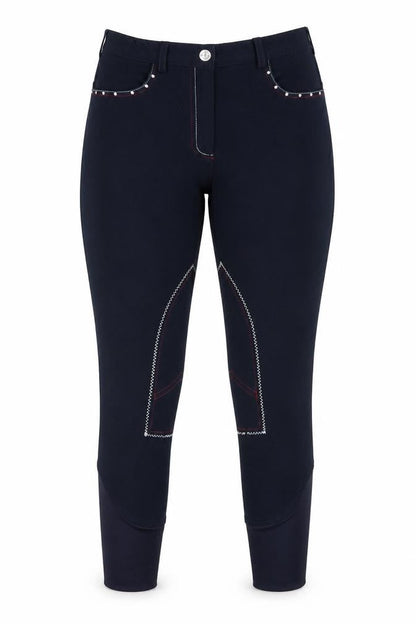 Womens UK Size 28 Preworn Regular Fit  Blue Trousers