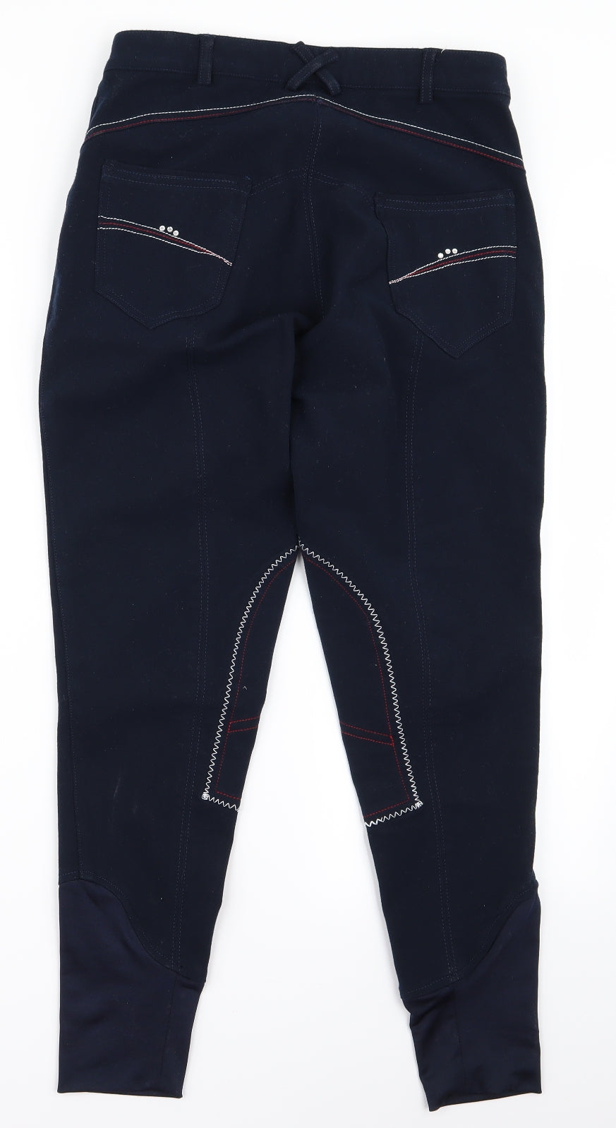 Womens UK Size 28 Preworn Regular Fit  Blue Trousers