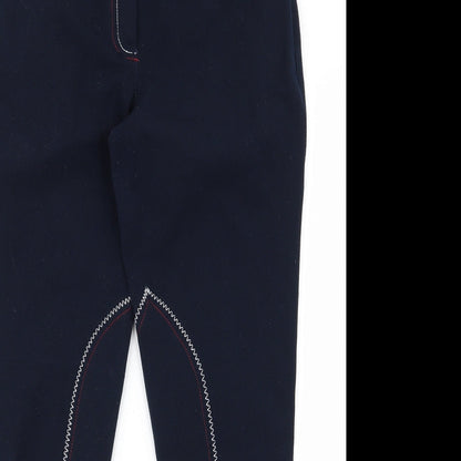 Womens UK Size 28 Preworn Regular Fit  Blue Trousers