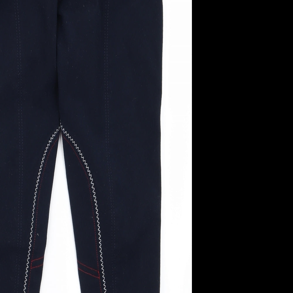 Womens UK Size 28 Preworn Regular Fit  Blue Trousers