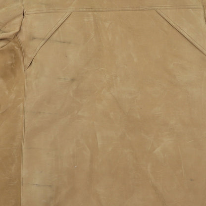 Womens UK Size L Preworn Beige Overcoat