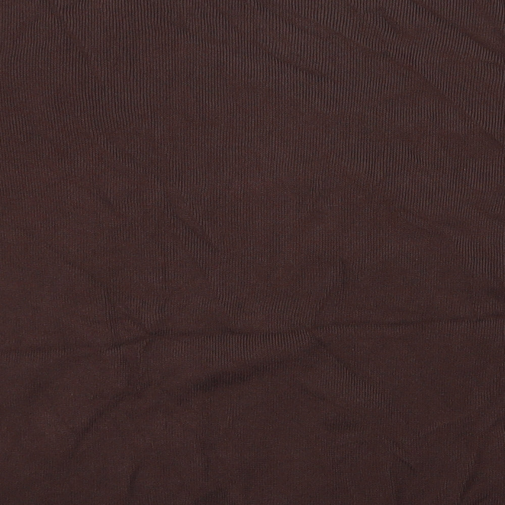 n Womens Brown   Cardigan Jumper Size M
