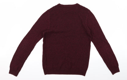 Primark Womens Red   Pullover Jumper Size M