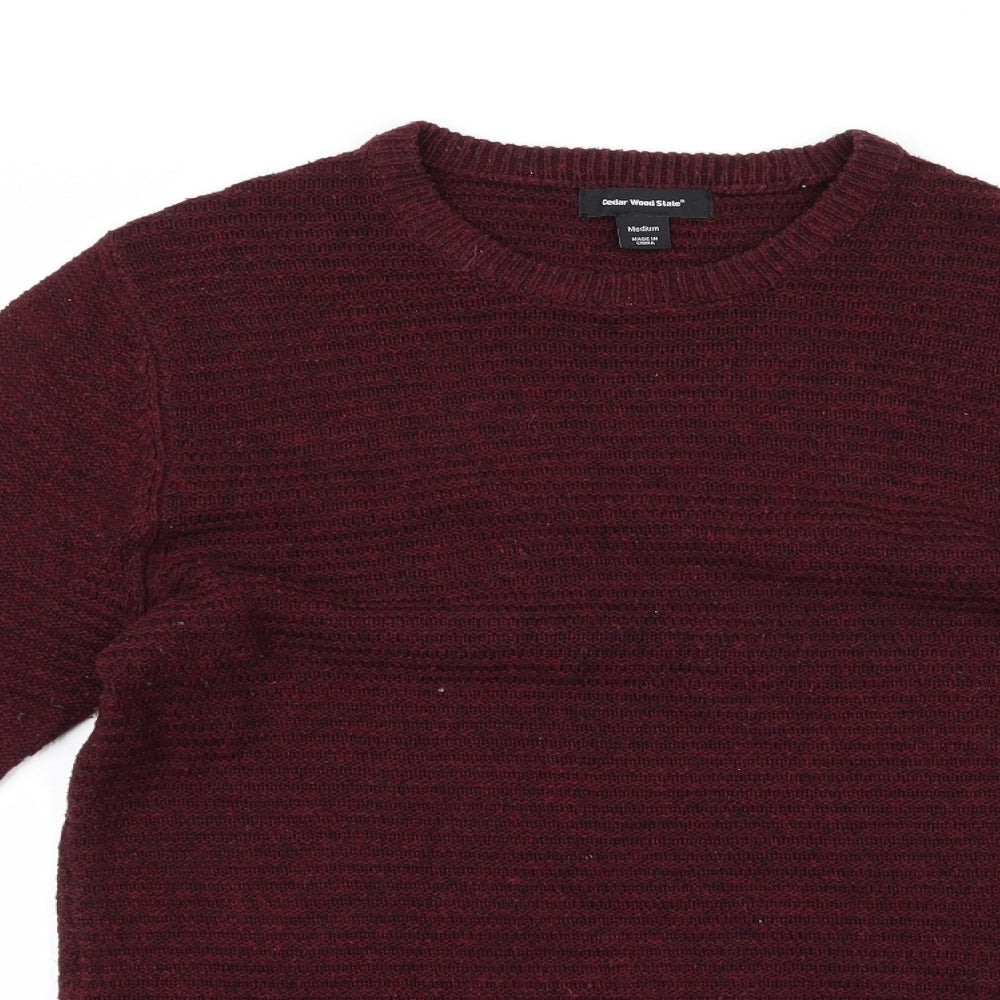 Primark Womens Red   Pullover Jumper Size M